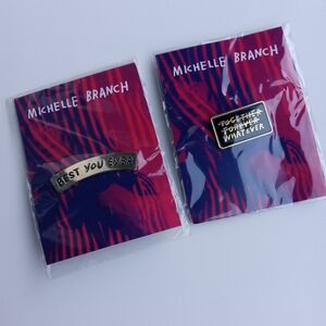 Michelle Branch X Adam J Kurtz Pins From The Hopeless Romantic Era